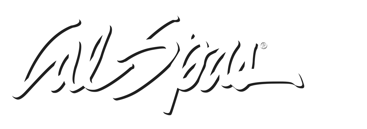 Calspas White logo hot tubs spas for sale Owosso